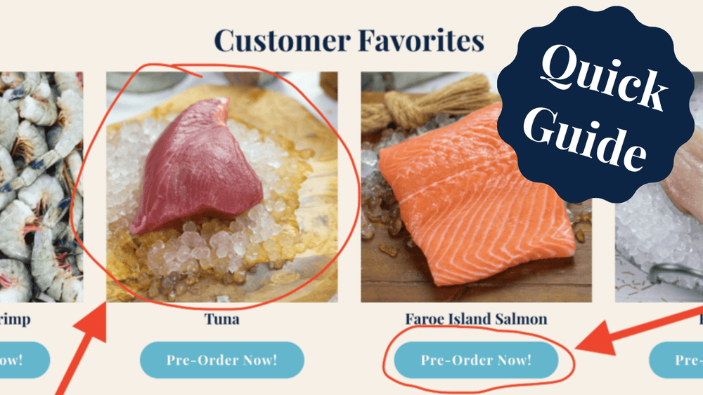 Quick Guide To Ordering Fresh Seafood