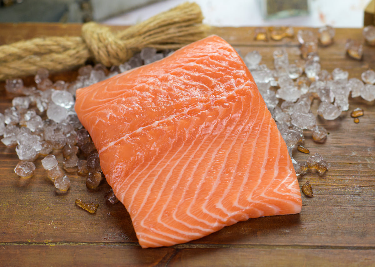 Fresh Salmon From The Faroe Islands