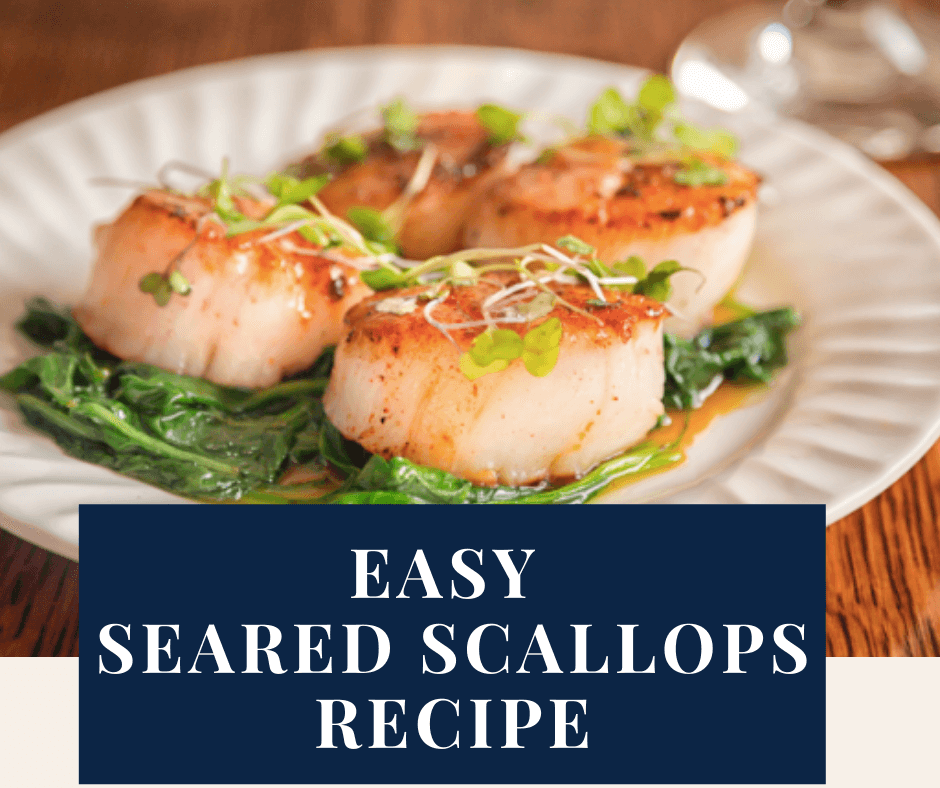 Seared Scallops Recipe- Madden's Seafood Market Raleigh NC