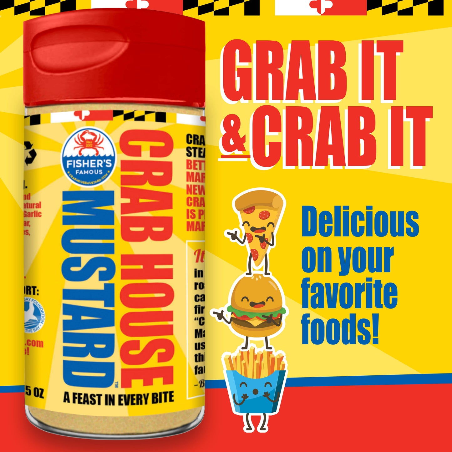 
                  
                    Fisher's Famous Crab House Mustard®
                  
                
